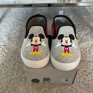 Disney Mickey Mouse Canvas Shoes New